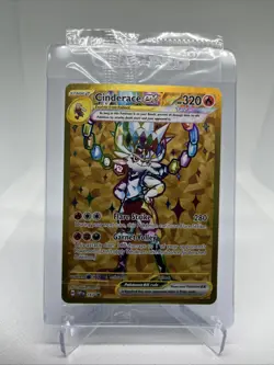Black Star Promo Pokemon Card, (Sealed) Cinderace EX SVP163 Ultra Rare - Image 1