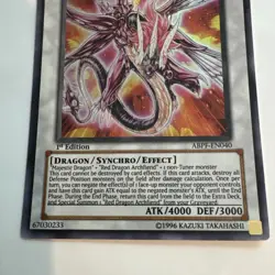 Majestic Red Dragon ABPF-EN040 Yu-Gi-Oh! Card Ultra Rare 1st Edition NM - Image 3