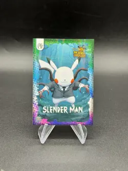 Slenderman Holo Pikachu Cosplay Set 2025 Pokemon Chase Card 131 - Image 1