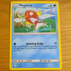 MAGIKARP 32/147 POKEMON CARD (BURNING SHADOWS SET) - Image 2