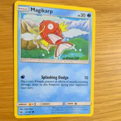 MAGIKARP 32/147 POKEMON CARD (BURNING SHADOWS SET) - Image 3