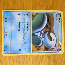 WOOPER 88/123 POKEMON CARD (HEARTGOLD AND SOULSILVER SET) - Image 2