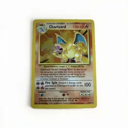 1999 Vintage Charizard Base Set Holo Card 4/102 Wizards of the Coast EX - Image 1