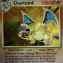 1999 Vintage Charizard Base Set Holo Card 4/102 Wizards of the Coast EX - Image 2