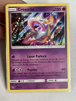 Cresselia 59/156 Ultra Prism Holo Rare 2018 Pokemon Card - Image 1