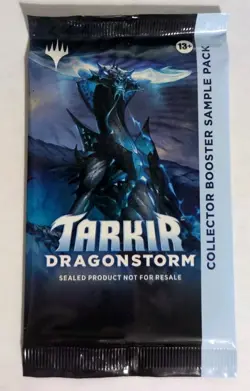 MTG Tarkir: Dragonstorm Collector Booster Sample Pack Sealed Magic The Gathering - Image 1
