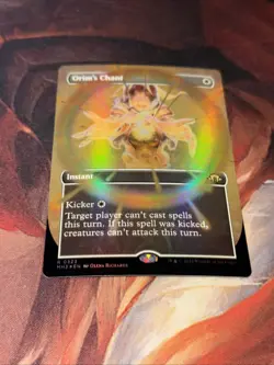 Orim’s Chant X1 Mtg Modern Horizons 3 Nm Foil Borderless - Image 1