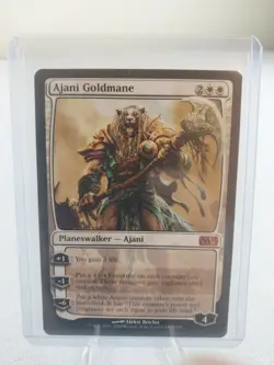 MTG Magic the Gathering Ajani Goldmane Magic 2011 (#1) NM - Image 1