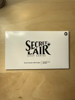 MTG Phil Foglio Secret Lair Rainbow Foil Sealed - Image 1