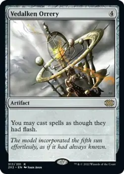 Vedalken Orrery # 317 Foil MtG Double Masters 2022 Rare - Image 1