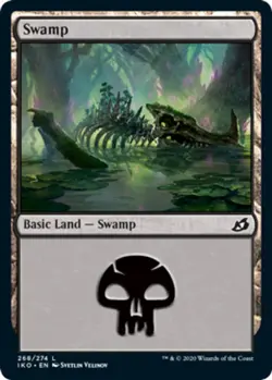 Swamp (268) X4 (Ikoria: Lair of Behemoths (2020)) MTG (NM) *CCGHouse* Magic - Image 1