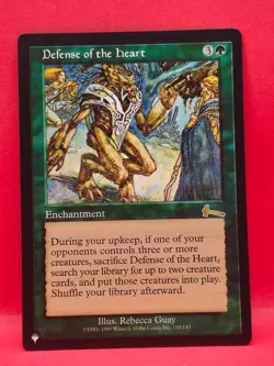 Defense of the Heart, Mystery Booster, NM Near Mint, Magic the Gathering MTG - Image 1