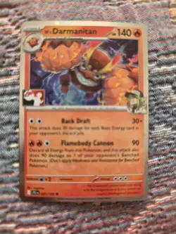 N's Darmanitan - Prize Pack Series 7 Journey Together Cosmos Holo Pokemon Card - Image 1