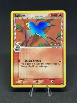 Pokemon Card Taillow (Delta Species) 66/101 Dragon Frontiers Reverse Holo - Image 1