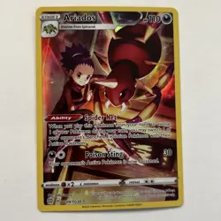 Pokemon Ariados - TG09/TG30 - Rare NM-Mint Brilliant Stars Trainer Gallery - Image 1