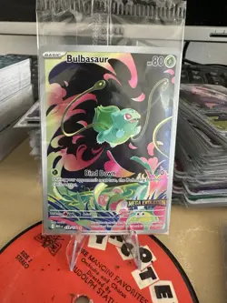 Pokemon TCG Bulbasaur 133/132 IR Mega Evolutions Stamped Promo Sealed - Image 1