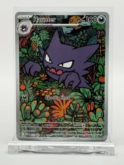 Pokemon Tcg Haunter - MEP: Mega Evolution Promo 027 - Illustration Rare MINT - Image 1