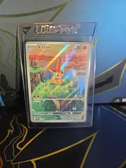 Pokemon TCG Victim 208 Black Star Promo Black And White Scarlet And Violet - Image 1