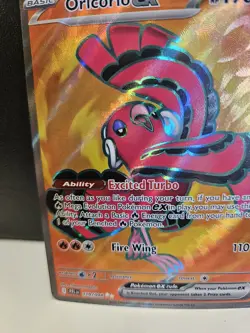 Oricorio ex 110/94 Ultra Rare Full Art - Phantasmal Flames Pokemon TCG (NM) - Image 3
