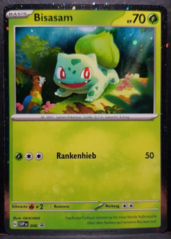 Bisasam SVP046 151 MEW Black Star Promo Holo Pokemon Pokemon Karte Deutsch NM - Image 1