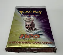(402767) Pokemon Neo Destiny Unlimited Edition Noctowl Booster Pack - Damage - Image 5