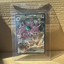 Pokemon TCG Team Rockets Nidoking EX 233/182 Destined Rivals Near Mint Condition - Image 1