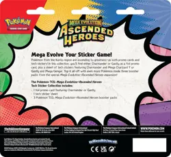 Pokemon TCG Mega Evolution Ascended Heroes Tech Sticker Collection - Gastly - Image 2