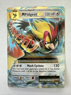 Pokemon TCG - M Pidgeot EX 65/108 Ultra Rare Holo - XY Evolutions - Image 1