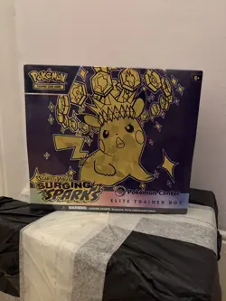 Pokemon TCG Surging Sparks Pokemon Center Elite Trainer Box ETB New/Sealed ✅ - Image 1