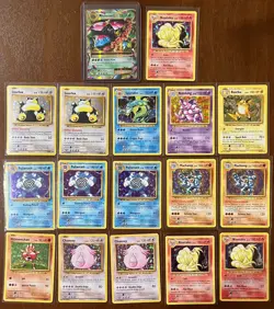2016 Pokemon XY Evolutions Holo Lot (17) Mega Venusaur EX, Snorlax XY179, Raichu - Image 1