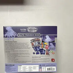 Pokemon Sword & Shield Chilling Reign Elite Trainer Box Calyrex 2021 - Image 2