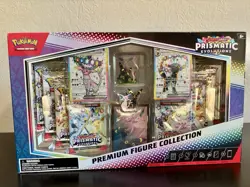 Pokemon TCG Prismatic Evolutions Premium Figure Collection - Sealed - Image 1