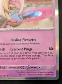Cresselia 021/064 Holo Rare Scarlet & Violet: Shrouded Fable Pokemon TCG - Image 5