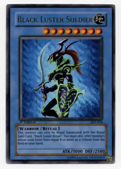 Black Luster Soldier SYE-024 Starter Deck: Yugi Evolution 1st Edition, EX/NM - Image 1
