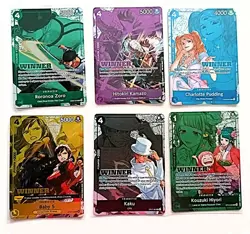 One Piece - Tournament Kit - 6 Card Winner's Bundle - Image 1