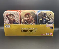 One Piece CCG - Tin Pack Set Vol 2 OP-13 English - 12 Tins Sealed Display Box - Image 1