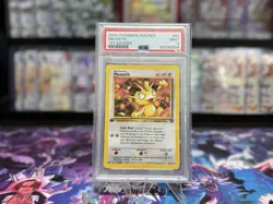 Pokemon Team Rocket Meowth 1st Edition PSA 9 Graded Card 62/82 English - Image 1