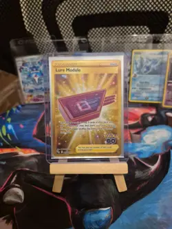 Pokemon TCG Lure Module Holo Gold Secret Rare Card Pokemon Go 088/078 - Image 1