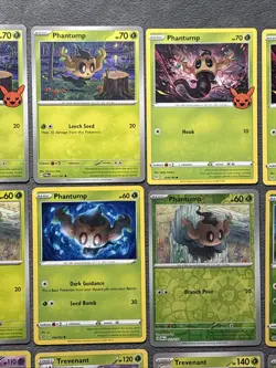 Phantump Trevenant Pokemon Cards Lot Reverse & Holo Rare 2016-2023 - Image 3