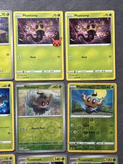 Phantump Trevenant Pokemon Cards Lot Reverse & Holo Rare 2016-2023 - Image 4