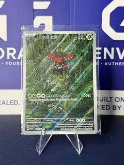 Pokemon TCG Tapu Bulu Card Shrouded Fable 065/064 Illustration Rare - Image 1