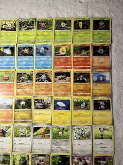 Pokemon TCG Yuka Morii Clay Pokemon 68 Card Lot – No Duplicates – LP/NM - Image 3