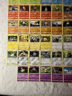 Pokemon TCG Yuka Morii Clay Pokemon 68 Card Lot – No Duplicates – LP/NM - Image 4