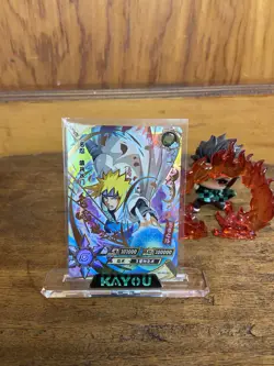 NARUTO KAYOU MINATO NAMIKAZE MR NR-MR-023 NEAR MINT US SELLER +BONUS CARD! - Image 1