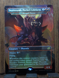 MTG Destoroyah, Perfect Lifeform (BORDERLESS FOIL) Ikoria: Lair of Behemoths NM. - Image 2