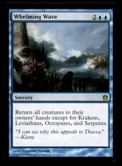 Whelming Wave LP Light Play Born of the Gods MTG [11684] - Image 1