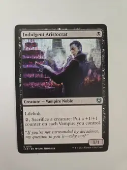Normal - Indulgent Aristocrat - 118 - Innistrad Remastered - NM - Image 1