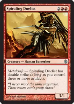 Spiraling Duelist X4 (Mirrodin Besieged (2011)) MTG (NM) *CCGHouse* Magic - Image 1