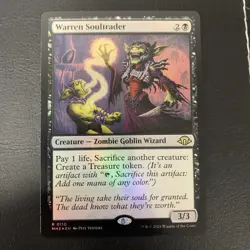 MTG Magic the Gathering Warren Soultrader (110/703) Modern Horizons 3 Foil - Image 1