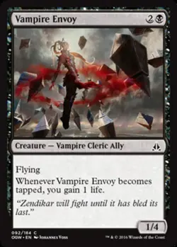 Vampire Envoy X4 (Oath of the Gatewatch (2016)) MTG (NM) *CCGHouse* Magic - Image 1